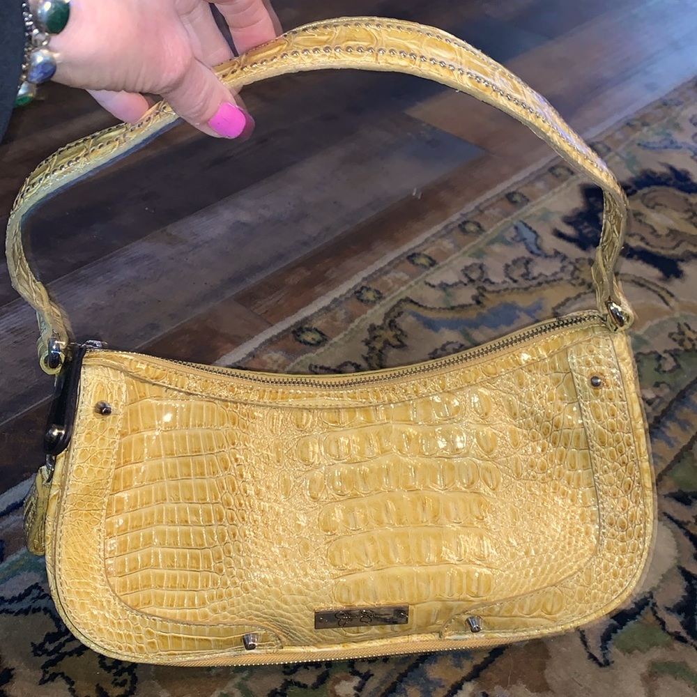 Jessica Simpson Vegan Leather Shoulder Bag.